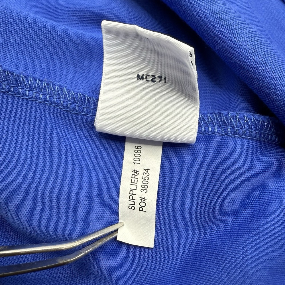 Polo Ralph Lauren Polo Shirt Mens Large Blue Pima Interlock Casual Preppy Pony - Picture 6 of 7